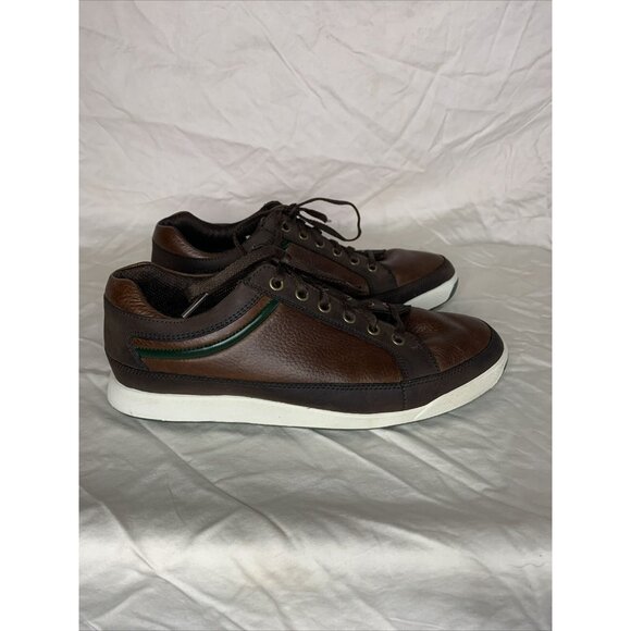 FOOTJOY FJ Contour Men\'s Size 8 M US Brown Leather Spikeless Golf Shoes 54275 main image 15